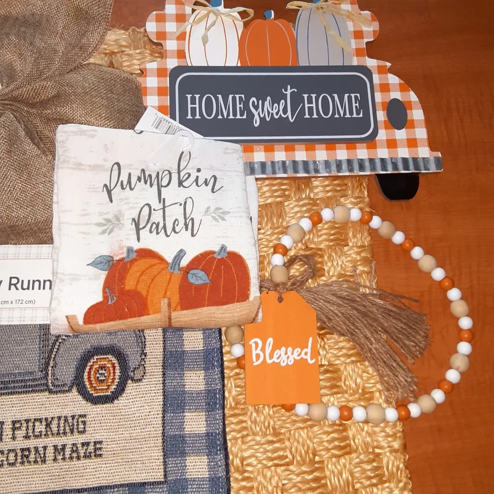 Fall Decoration Bundle 9 Piece